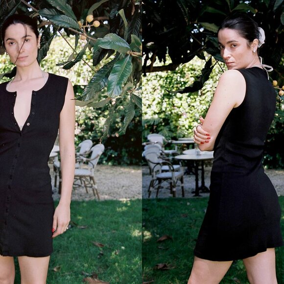 Gil Rodriguez Sophie Mini Dress - Black - size S - Picture 2 of 9